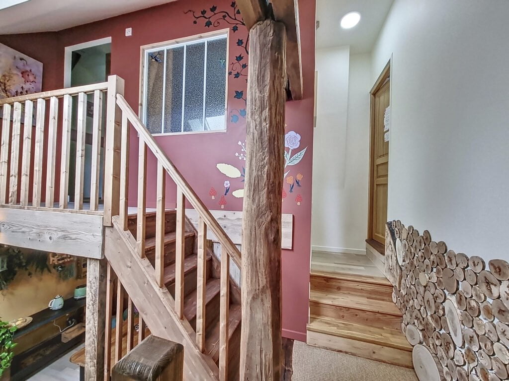 La Cabane de Martin - Escalier