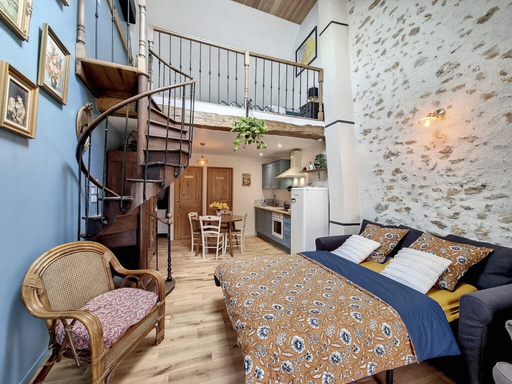 La Ferme de Lou - Salon Canapé Lit